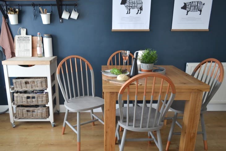 upcycled furniture idea: dining chairs