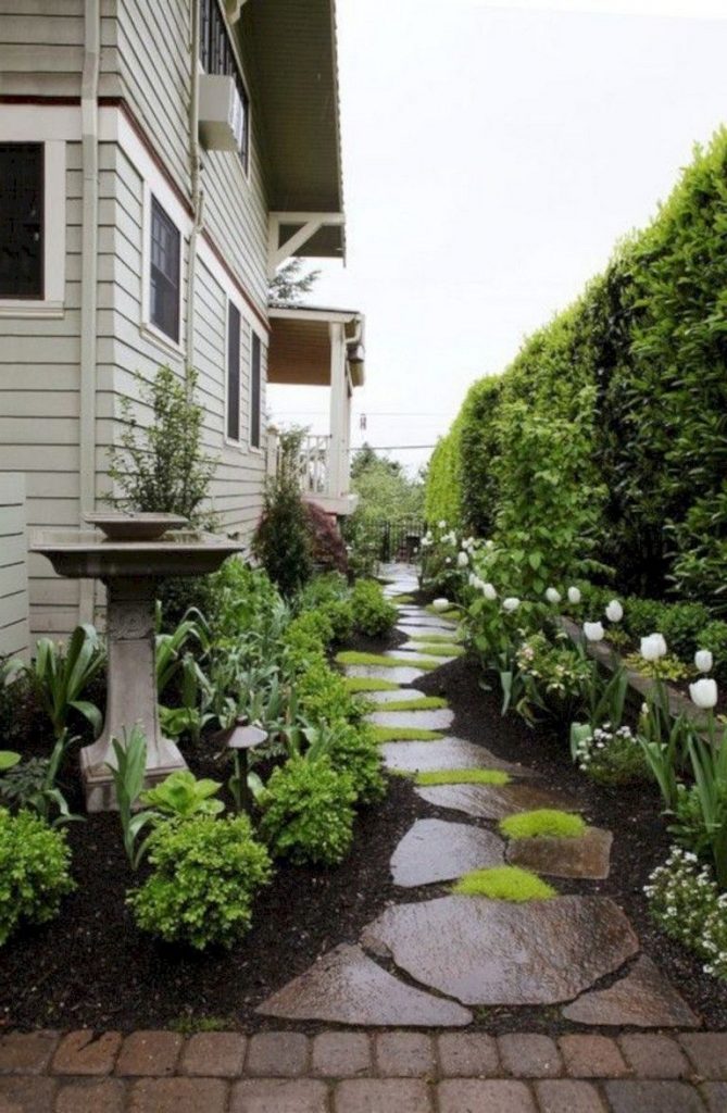 side of house landscaping ideas