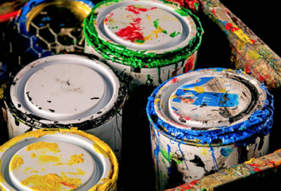 paint cans