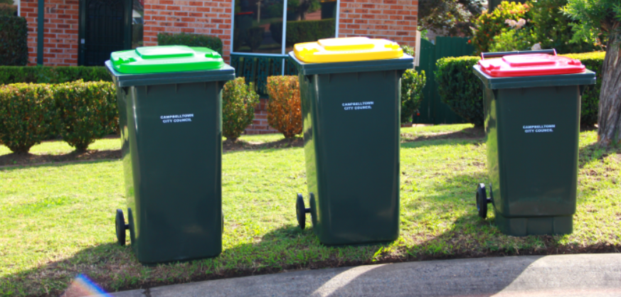 Wheelie bin dimensions Australia