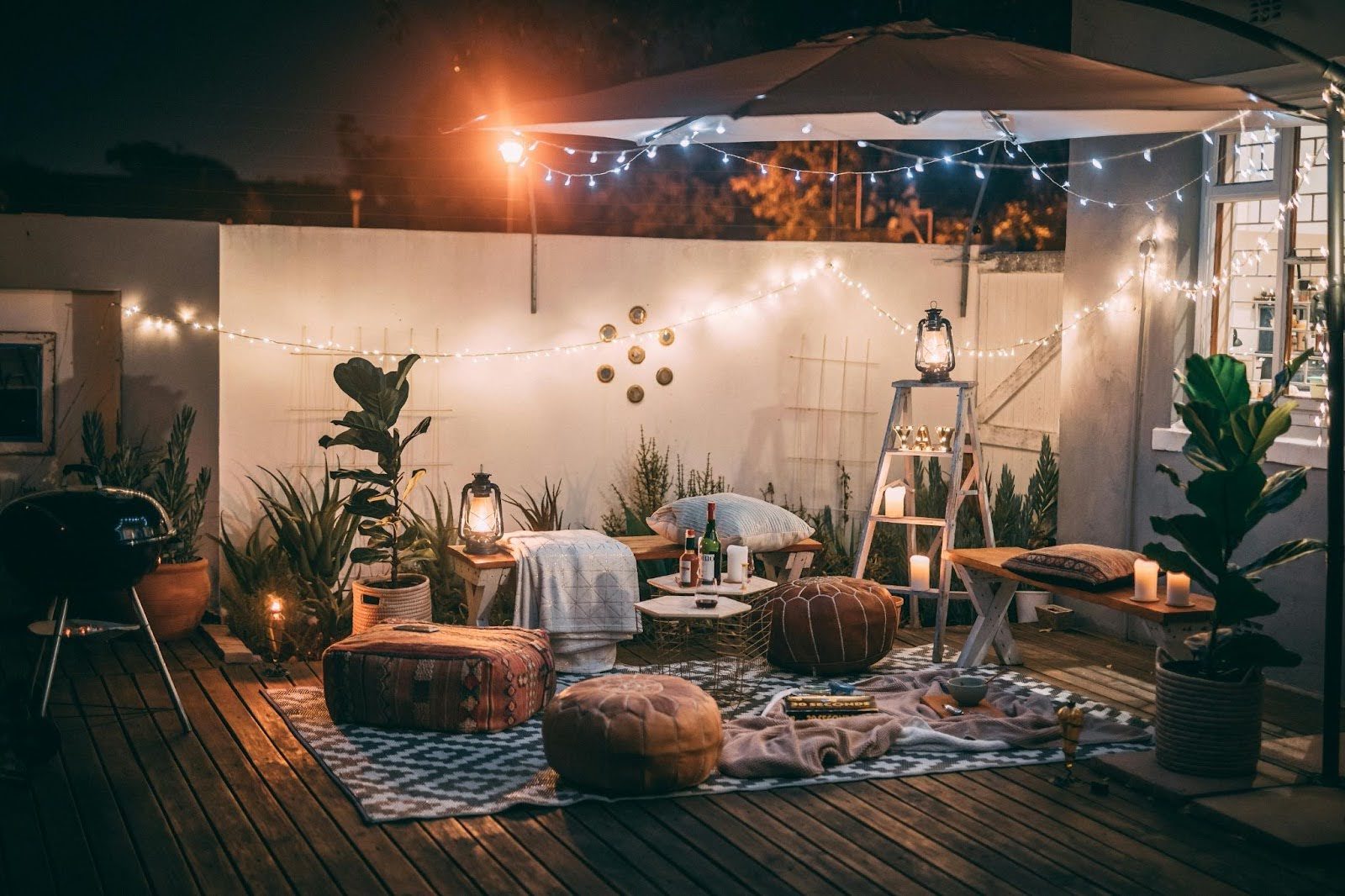 Small backyard alfresco ideas